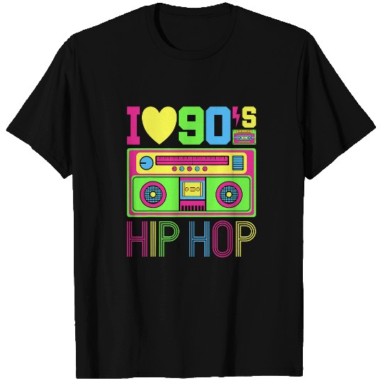 I Love 90s Hip Hop Music 1990s Style Outfit vintages Nineties T-Shirts