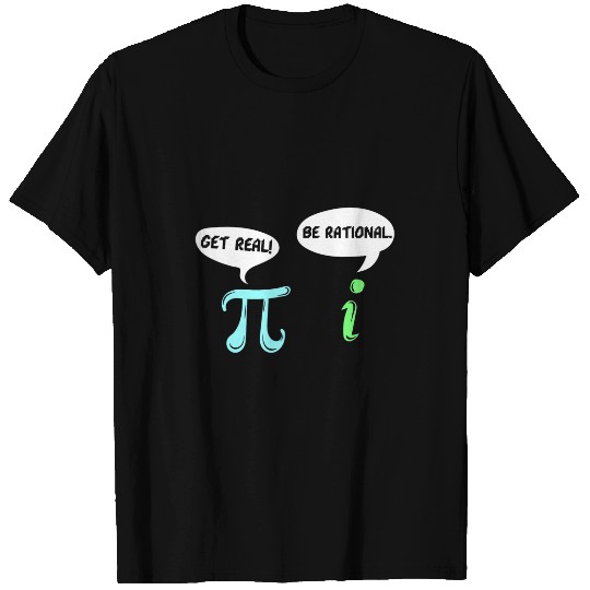 Pi Day Maths Geek Nerds Real Rational Funny Hilarious Mens T-Shirts