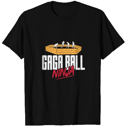 Gaga Ball Game Dodgeball Hexagon Pit Coachs Gaga Ball T-Shirts