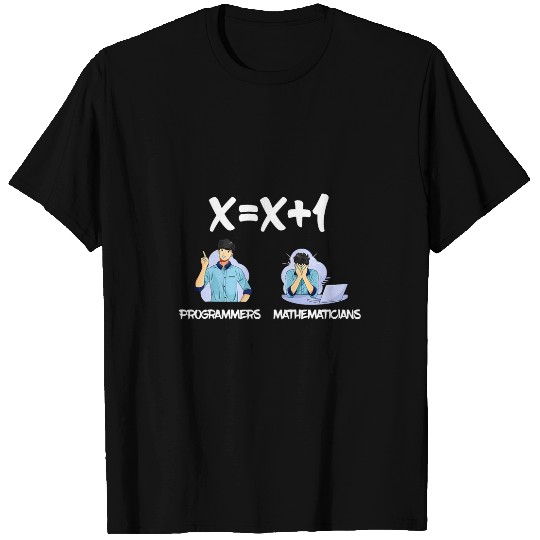 Funny Mathematics Computer Science Programmers 2Mathematicians T-Shirts
