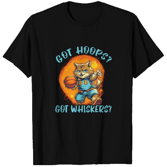 Basketball Cat Basketball Player Kitty I Love Basketball 4 T-Shirts