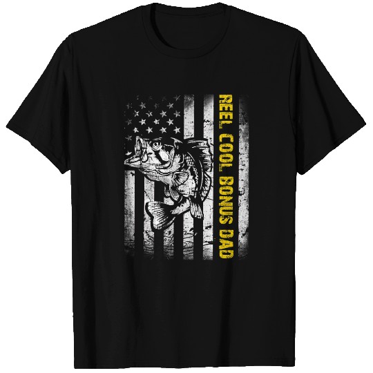 Fishing Mens Reel Cool Bonus Dad Fishing Funny Fish vintages 2 Fisher T-Shirts