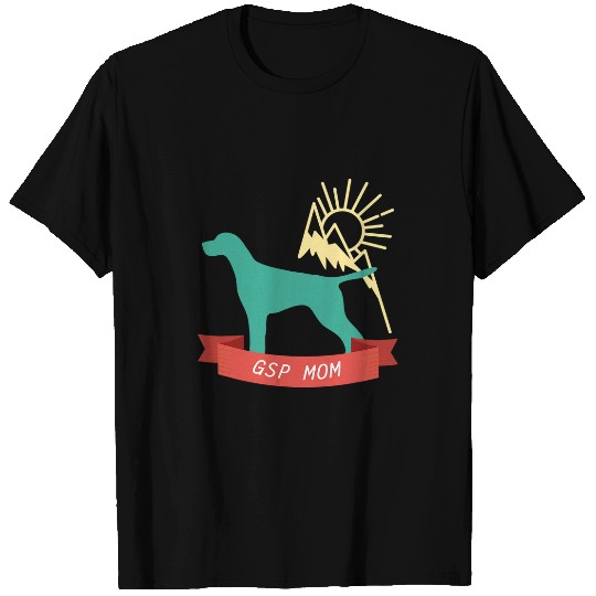 German Shorthair Pointer Gift GSP MOM I Nature Lover T-Shirts