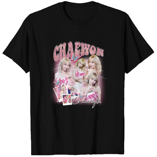 Chaewon Le Sserafim T-shirt, Le Sserafim Easy Album Shirt