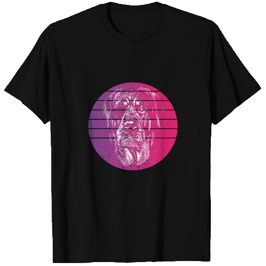 Dog Rottweiler Eyepatch T-Shirts