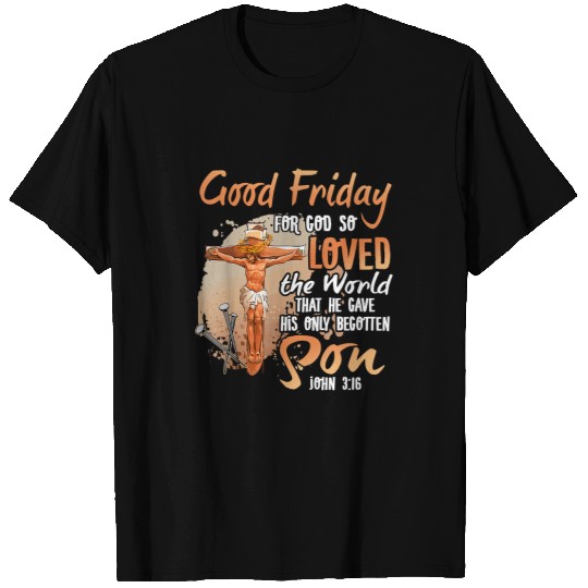 Catholic Bible Cross Crown Of Thorns Good Friday J.e.s.u.s 30 T-Shirts