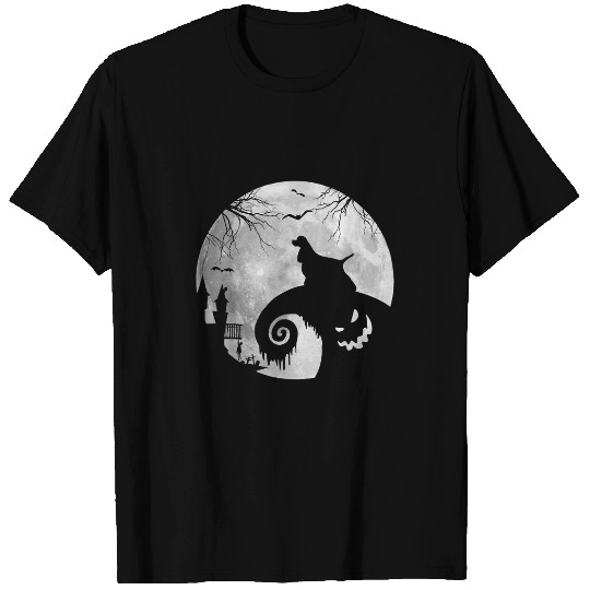 Dog Cocker Spaniel And Moon Halloween Costume Dog Lover 147 T-Shirts