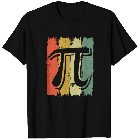Retro vintages Pi Math Geek Mathematician Pi Day T-Shirts