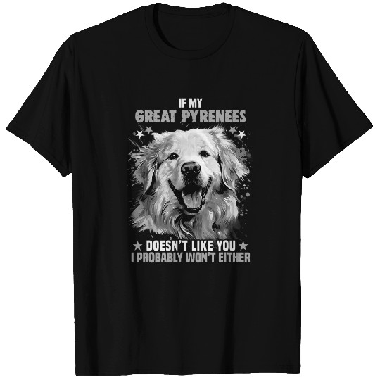 Great Pyrenees Dog Lover Design for Dog Owner Great Pyrenees T-Shirts