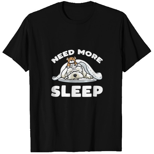 Dog Maltese Need More Sleep Maltese Dog With Stuffed Animal Sleeping T-Shirts