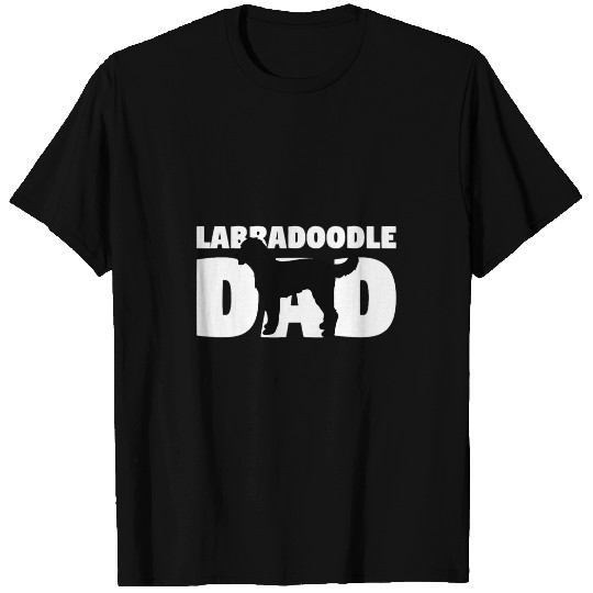 Gift for Dog Father Labradoodle Dad Funny Labradoodle T-Shirts