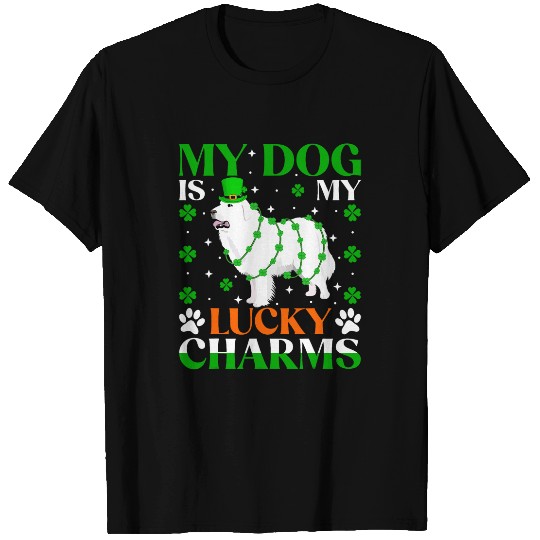 My Lucky Charms Great Pyrenees Dog St  Patricks Day T-Shirts