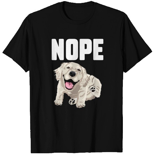 Nope Great Pyrenees Pyrenean Dog Pyr Kawaii T-Shirts