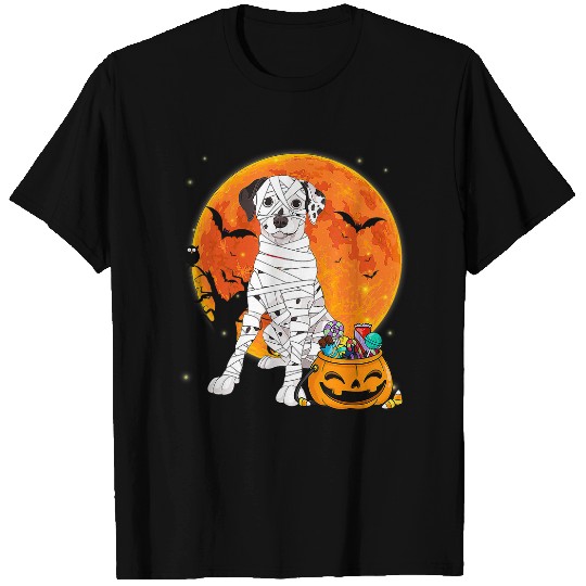 Funny Dalmatian Halloween Costume Dog Lover Dalmatians Dog T-Shirts