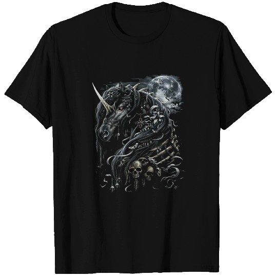 Gothic Unicorn T-Shirts