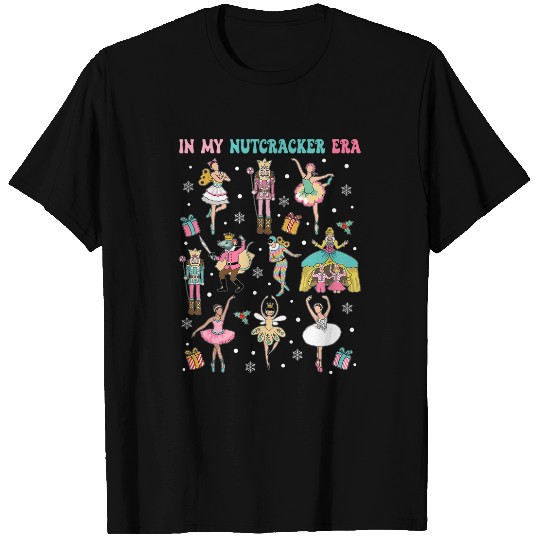 In My Nutcracker Era Pink Christmas Nutcracker Ballet Squad T-Shirts