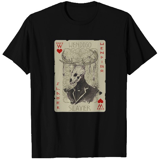 Funny Wendigo Cryptid Skin Walker Folklore Cryptozoology 3 T-Shirts