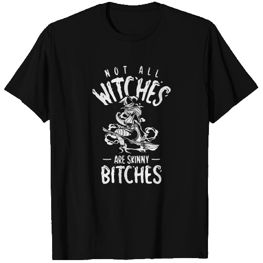 Halloween Witchy Drawings Witch Fan Line Art Witchcraft T-Shirts