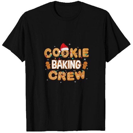 Christmas Cookie Baking Crew Gingerbread T-Shirts