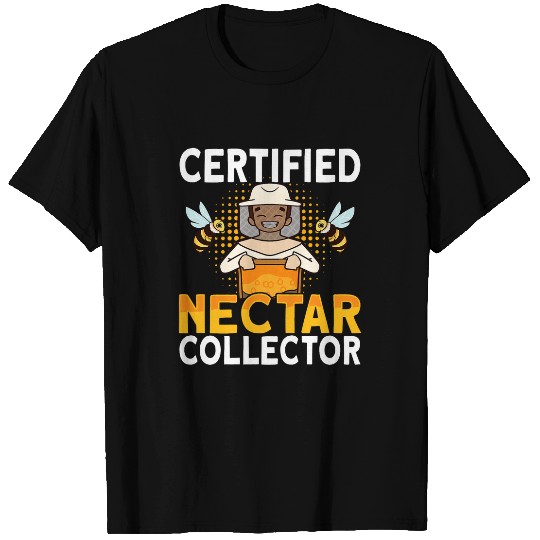 Honey Beekeeping Bee Certified Nectar Collector Beekeeper T-Shirts