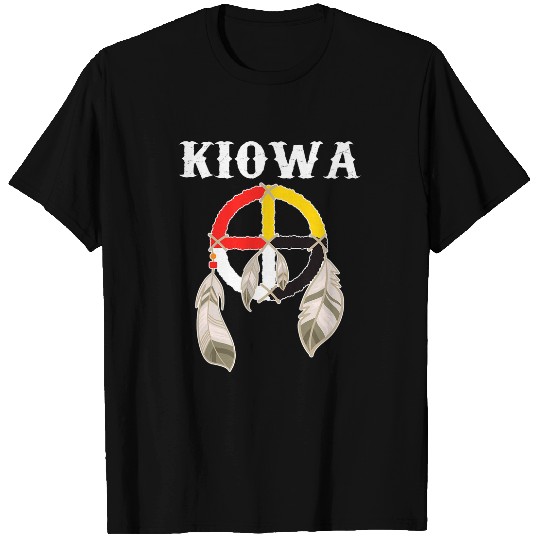 Kiowa Tribe Oklahoma Native American medicines Wheel 1 T-Shirts