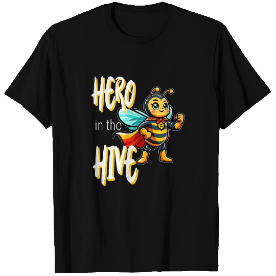 Hero In The Hive funny beekeeper beekeeping for kids 1 T-Shirts
