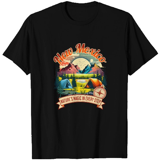 Hike New Mexico Mountains Hiking Outdoor Adventure Hiker T-Shirts