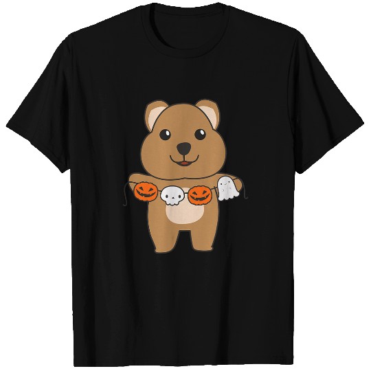 quokkas Happy Halloween Pumpkin Bat Quokkas Halloween T-Shirts