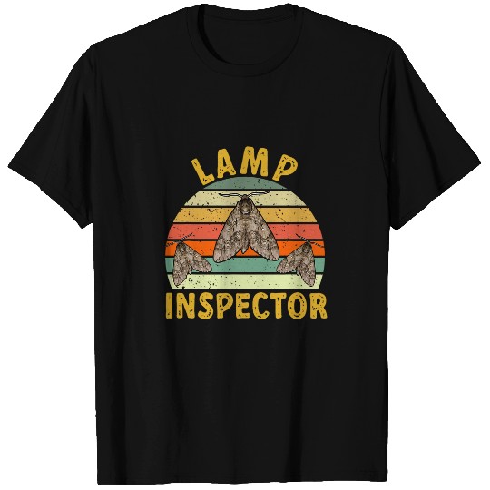 Moth Insect Collector Lamp Inspector Entomologist T-Shirts