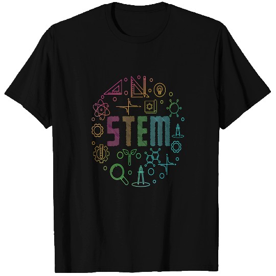 STEM Science Technology Engineering Math Teacher T-Shirts