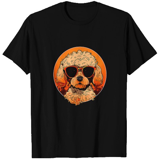 Cavapoo Sunglasses Dog Cute Funny Tan Cavoodle Pet Mom Dad 1 T-Shirts
