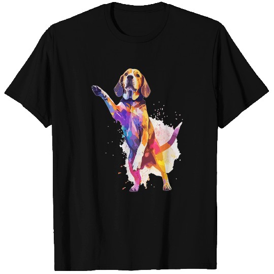 Dog Dance Competition Funny Dancing Beagle Dog T-Shirts
