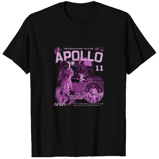 Lacrosse Gift NASA Apollo 11 Mission Worm and Insignia Logo 22 T-Shirts
