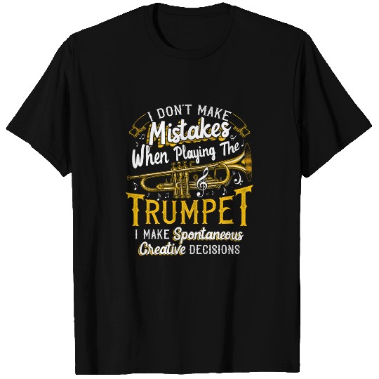 Funny Jazz Trumpet Player Saying Creative Jazz Trumpeter T-Shirts