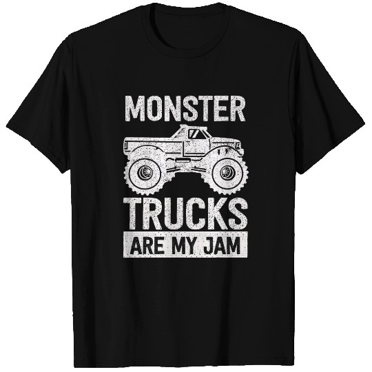 Monster Trucks Are My Jam vintages Retro 24 T-Shirts