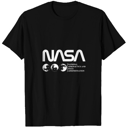 Lacrosse Gift NASA Moon Worm Logo T-Shirts
