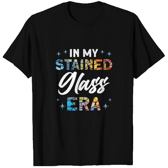 Funny stained glass art and stained glass artist 1 T-Shirts