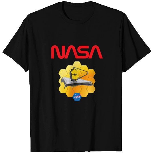 Lacrosse Gift NASA James Webb Worm Insignia Logo T-Shirts
