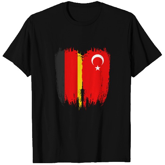 Turkey Germany Flag T-Shirts
