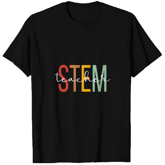 STEM Teacher Science Technology Engineering Math Boho 21 T-Shirts