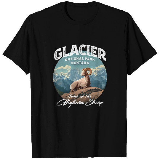 Sheep Lover Glacier National Park Bighorn Sheep 22 T-Shirts