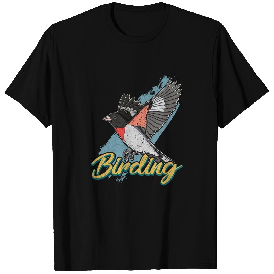 Grosbeak ornithology birdwatching biologist binocular birder 1 T-Shirts