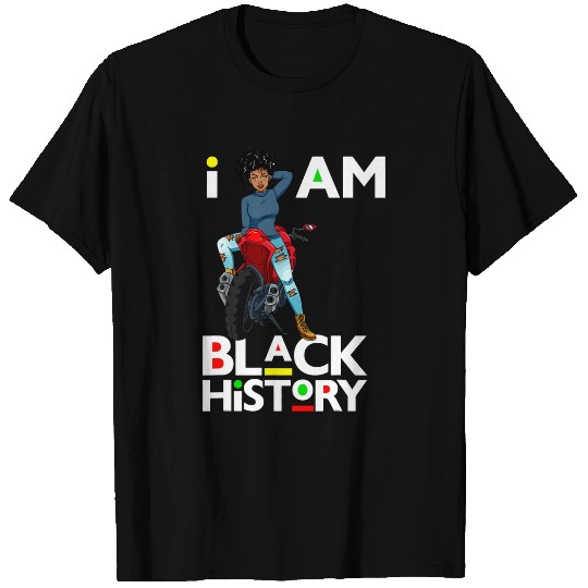 Melanin Bike Rider Black Queen Women Motorcycle Biker Riding 22 T-Shirts
