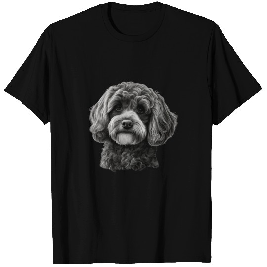 Cavapoo Dog Cavalier King Charles and Poodle dog 1 T-Shirts