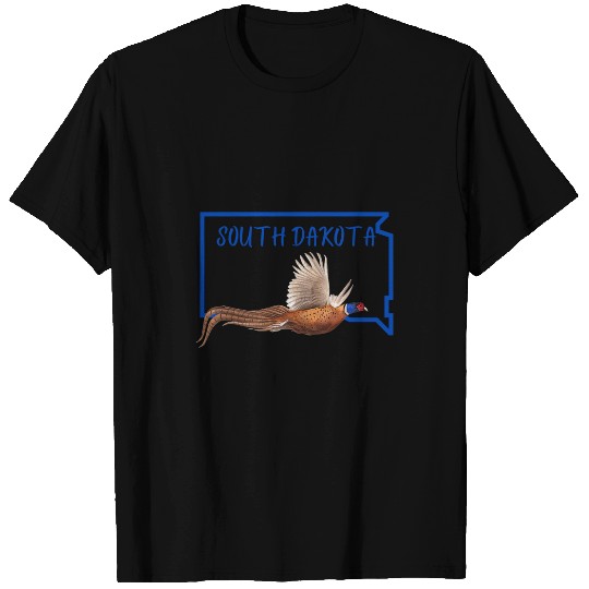 South Dakota State Bird RingNeck Pheasant T-Shirts