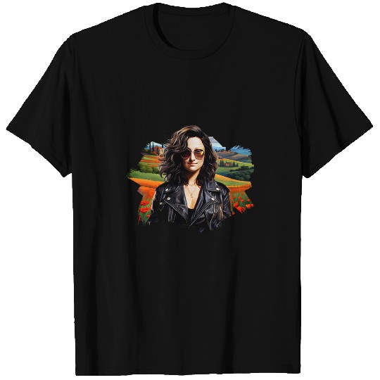 Cool Mona Lisa Sunglasses famous Leonardo Da Vinci Art T-Shirts