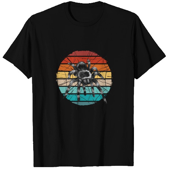vintages cool tarantula spider in her web spider cobweb bug T-Shirts