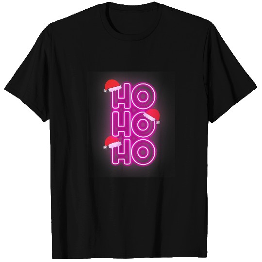 Ho Ho Ho Santa Hat Boy Girl Christmas T-Shirts
