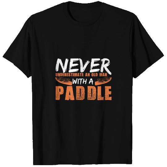 Rapids Navigation Canoeist Canoeing Paddles Camping Canoe T-Shirts