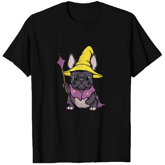 French Bulldog Wizard Funny Dog Magic 1 T-Shirts